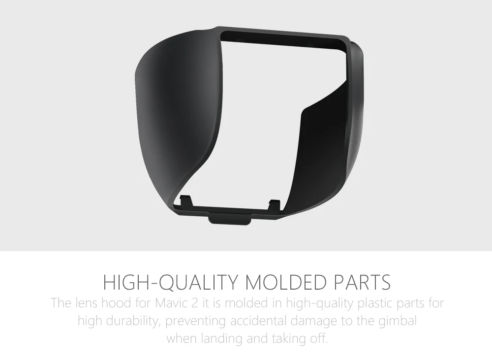 PGYTECH MAVIC 2 Pro /Zoom Lens Hood Sun Shade Glare Shield Gimbal Camera Protector for DJI Mavic 2 Pro /Zoom Drone Accessories