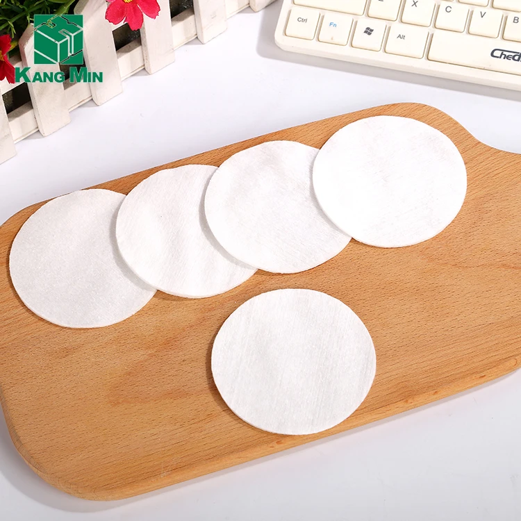 Cosmetic Natural Make Up Remover Absorbent Round Cotton Pads - Buy Pure 