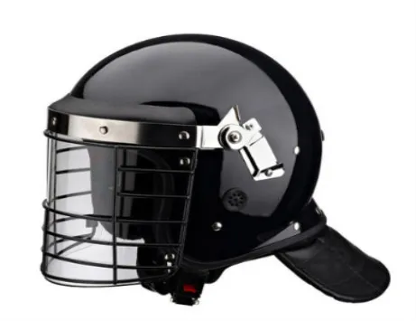 Anti Riot Helmet Standard Style with L Shape Visor Fbk-L01
