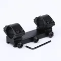 Free Shipping Aluminum 1 25 4mm Dual Ring Low Profile Rifle Scope Mount for 20mm Picatinny