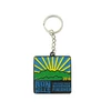Custom Soft Enamel Design Running Sport souvenir gift metal keychain / keyring