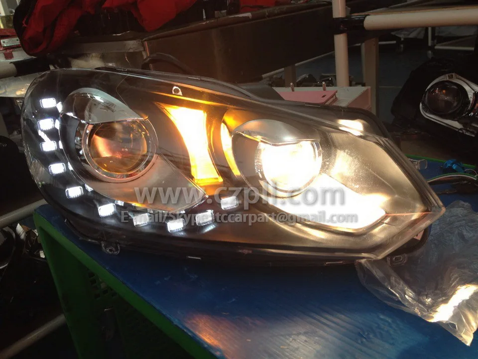 Led Headlight For Golf 6 R20 Led White 5k1 941 753 E / 754 E Buy