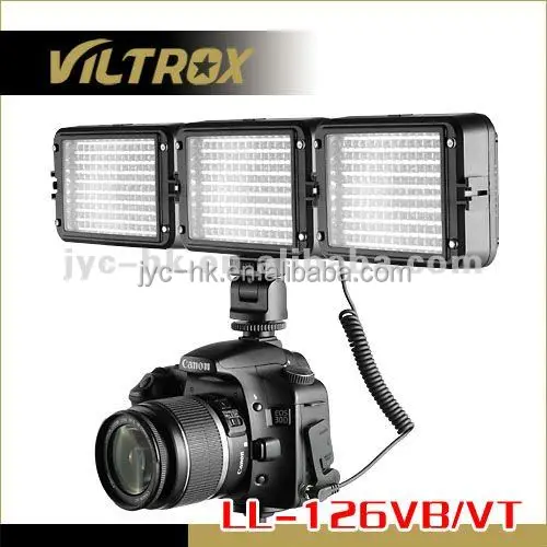 Discount! Variable Color Temperature Camera LED Light LL-126VT Video Film Shooting Light Equipment