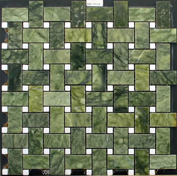 China green onxy mosaic tile factory price on sale