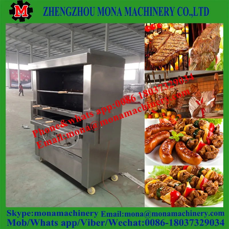Brazilian Rodizio Machine Gas Grill/ Steak Grill Machine Buy