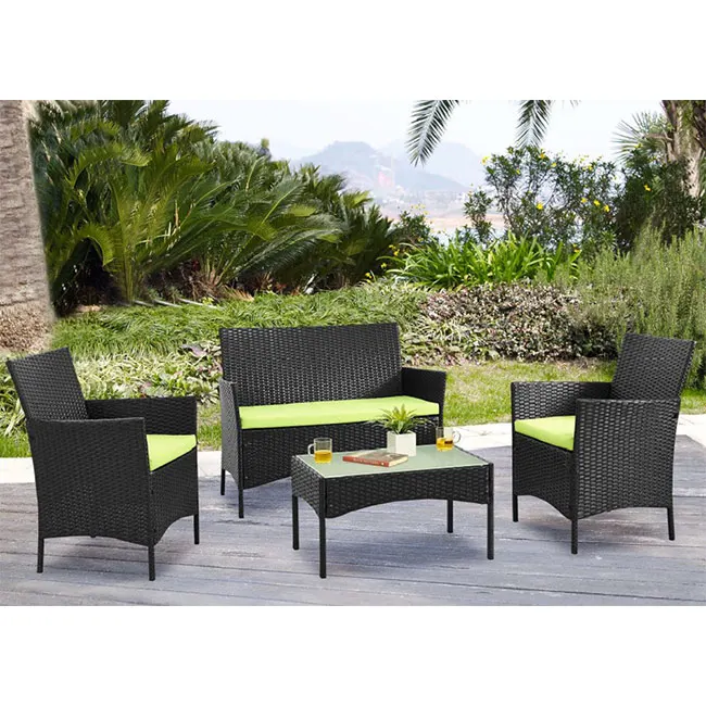 Rattan gartenmöbel sofa corer set-Set im Garten-Produkt ID ...