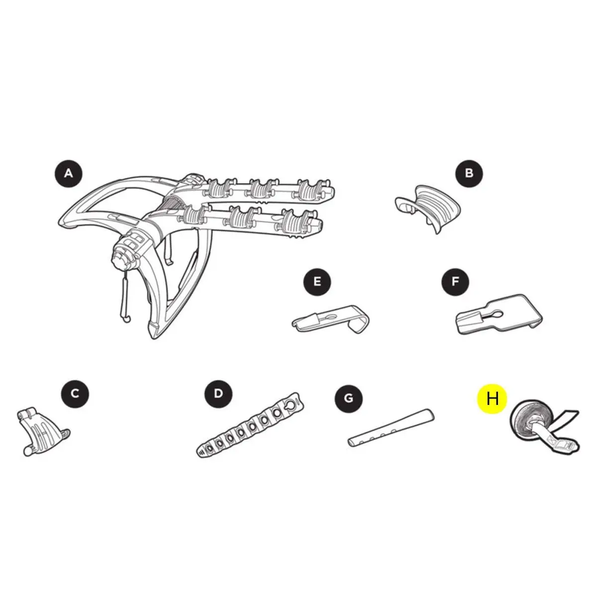 Buy Thule Car Roof Box Replacement Tie-Down Strap - 10169 