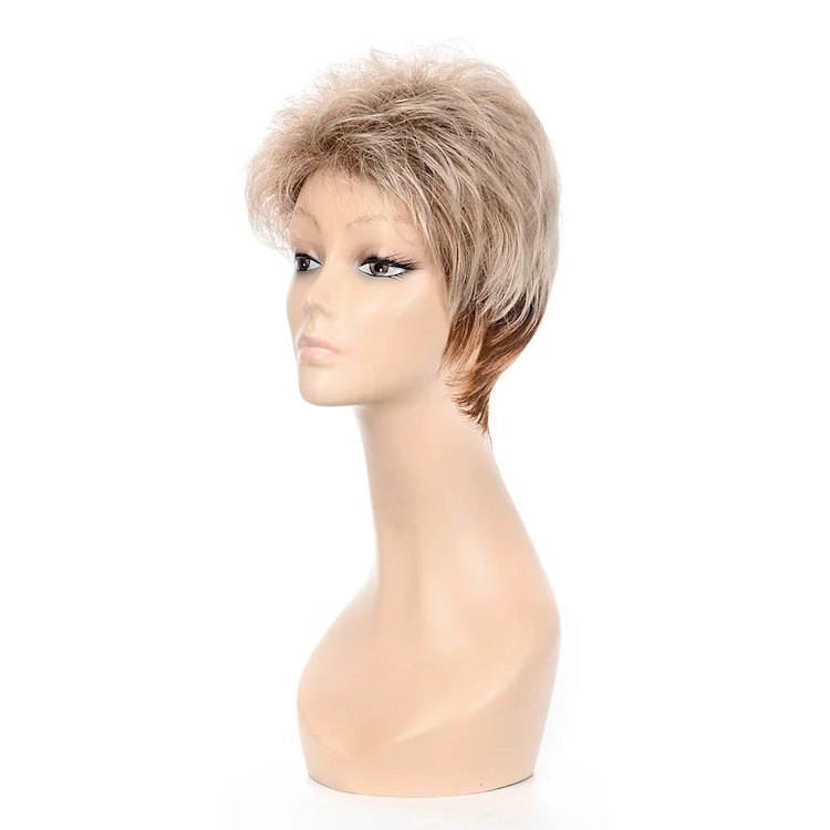 Synthetic Blonde Short Buzz Cut Wig Buy Buzz Cut Wig,Short Women Wig