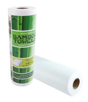 bamboo kitchen eco friendly reusable paper larger