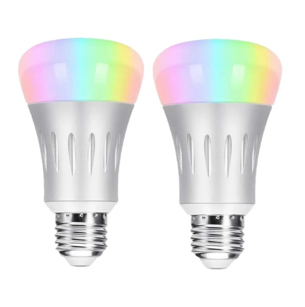 7w Home Lighting E27 Base Smart Light Bulb Led Wifi Light Bulbs