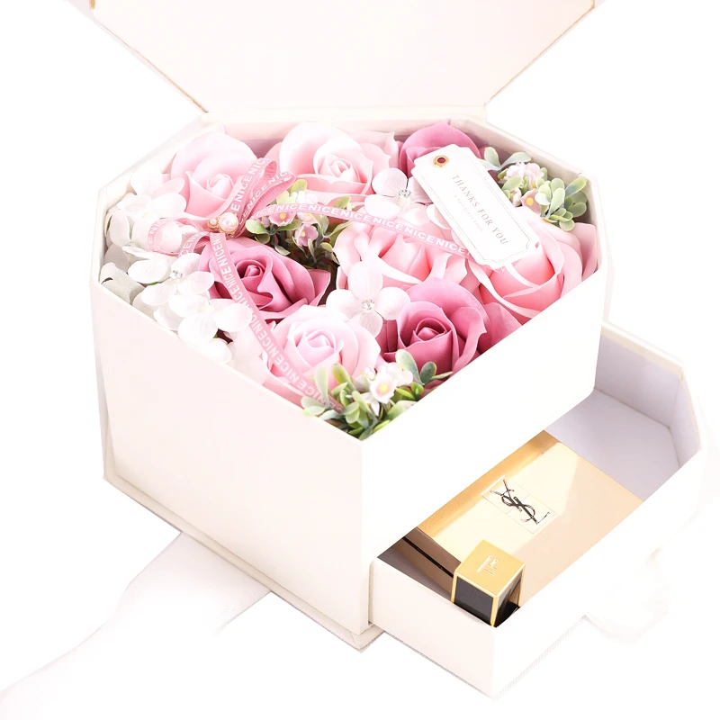 Best Selling Valentine Gifts Birthday Present Rose Flower Box Roses