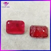 5# 7# 8# red synthetic corundum crystal plastic ruby stone price for latest jewelry design