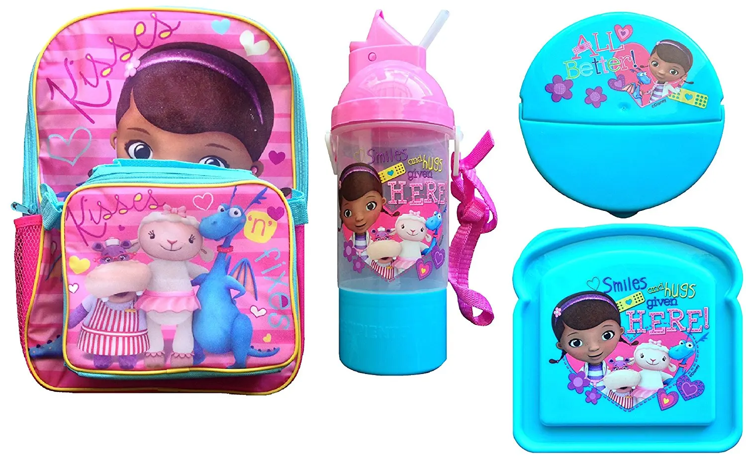 doc mcstuffins backpack and lunchbox