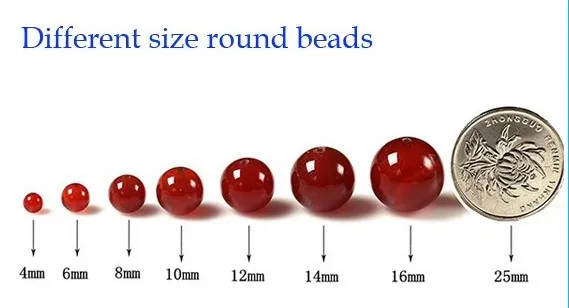 Beads sizes