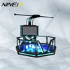 Guangzhou panyu Nined vr walker shooting gaming station standing 9d virtual reality gaming boxing machine