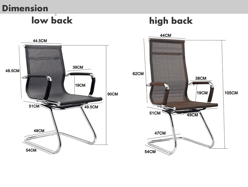 Cheap Full Metal Mesh Conference Meeting Room Office Chair For Sale
