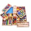 Froebel Environmental Kids wooden educational toy set with 15 types teaching AIDS