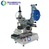 Semi automatic bottle labeling machine india for top sides surface