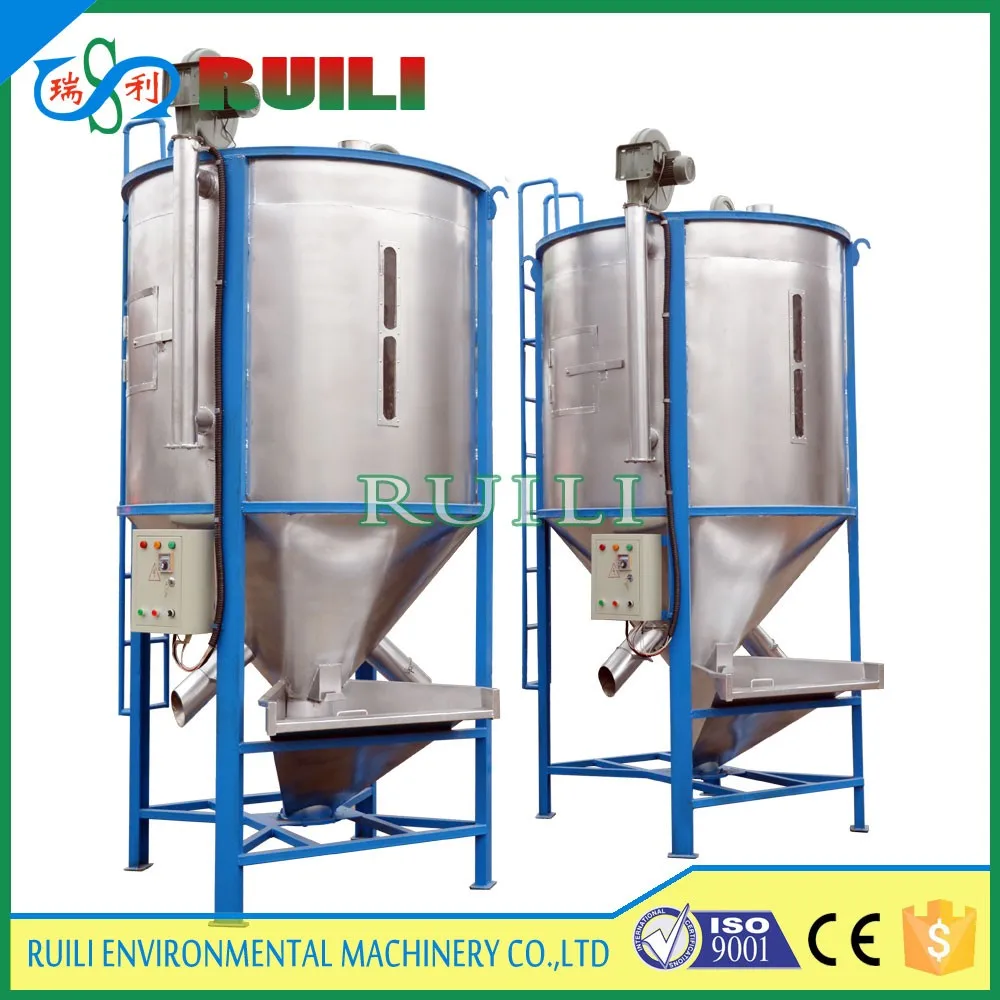 High Speed Plastic Resin Mixer/blender/mixing Machine For Pp Pe Pvc Pet