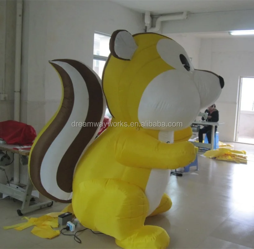 2019 Hot Sale Giant Inflatable Squirrel For Advertising Buy