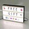 Display your own personalised message light box for Holiday gift
