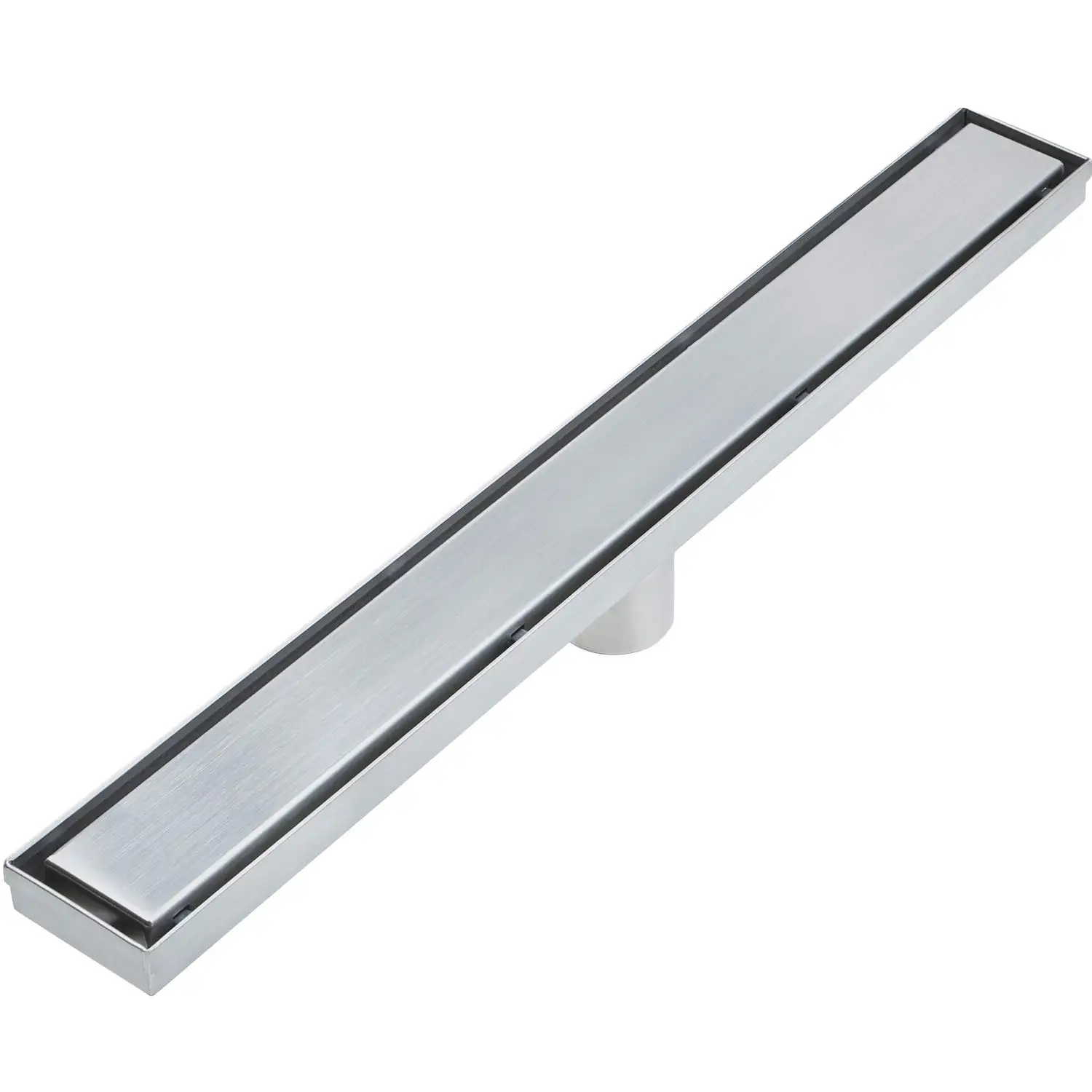 Stainless Steel Invisible Shower Drain Shower Channel Linear Bathroom