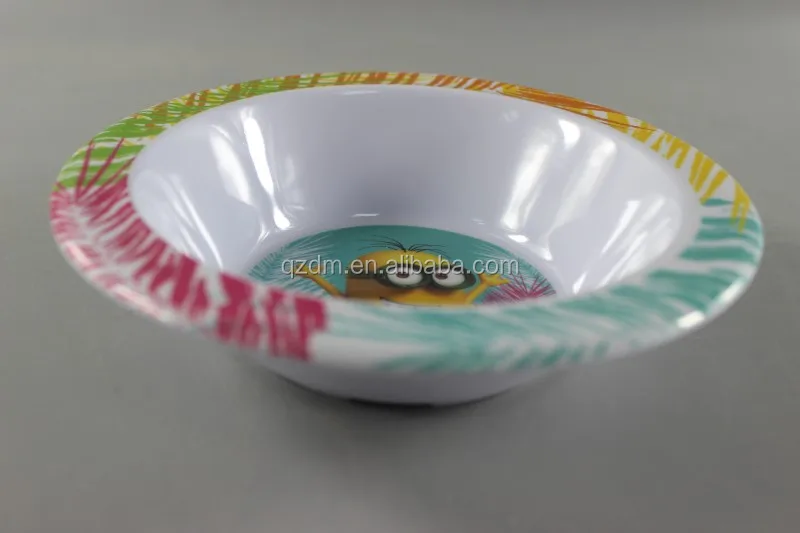 100% Melamine Kid's Bowl ,Kid's lunch bowl FDA and LFGB