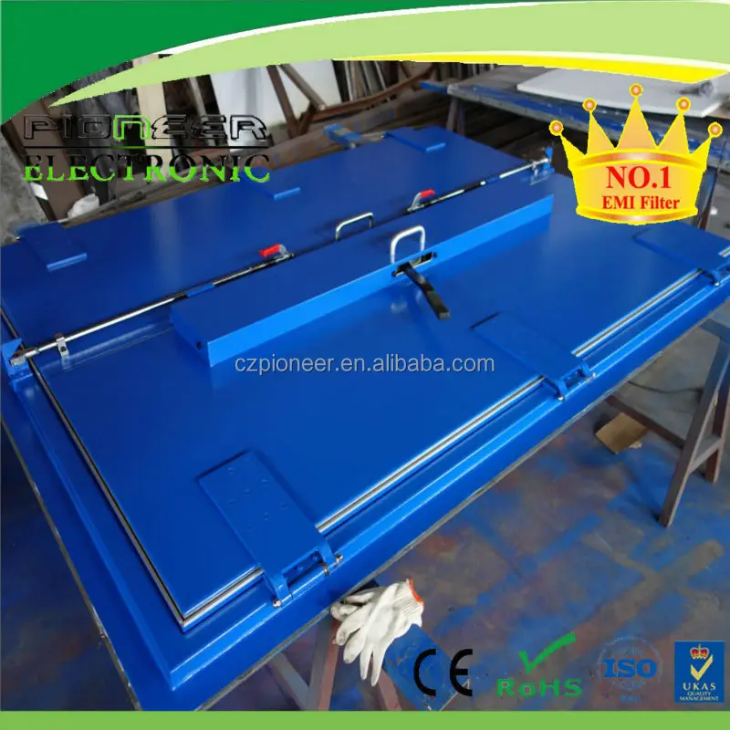 electric double leaf RF door02