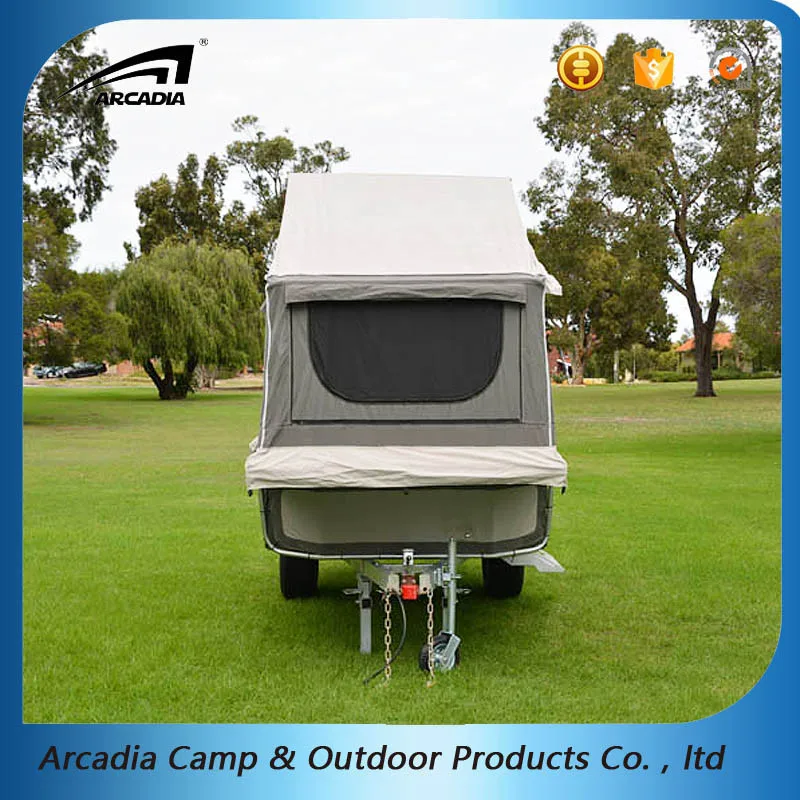 Folding Camper Trailer с подъемной крышей