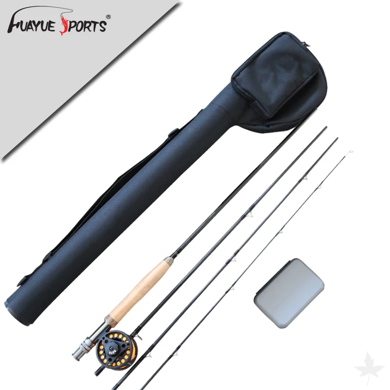 Fishing Tackle Wholesale Carbon Fiber Fly Fishing Rods And Reel Combo
