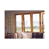 Thermal break locking mechanism aluminum frame windows and doors with glass