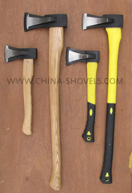 axe splitting mauls with plastic coating fiberglass handle