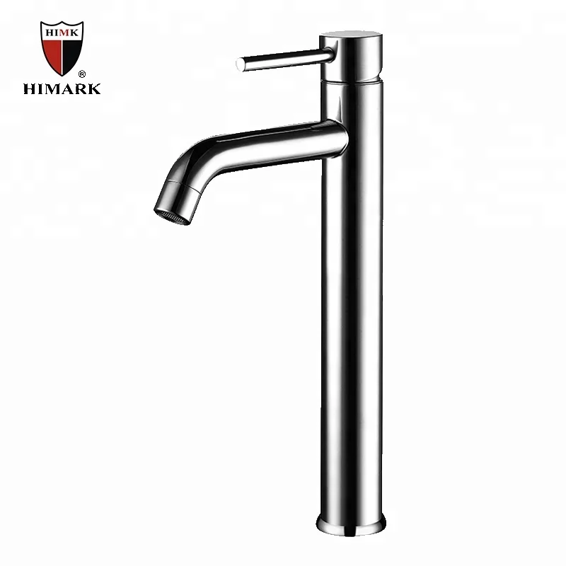 Himark Single Handle Chrome Brass Tall Bathroom Faucets For Basin - Buy ...