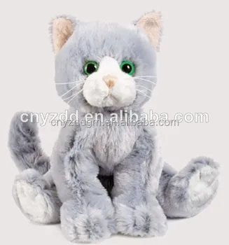 peluche gros yeux chat