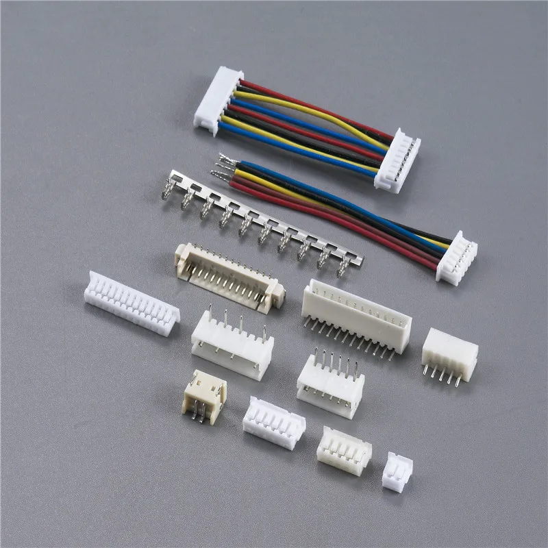 Auto 5 Pin 2.54mm Jst Xh Connector Plug 24awg With 100mm Length