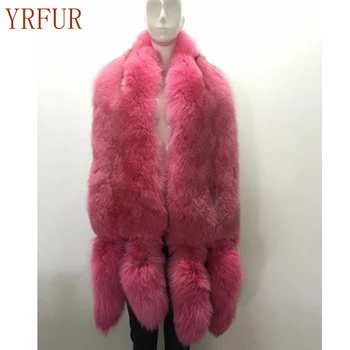 pink fur shawl