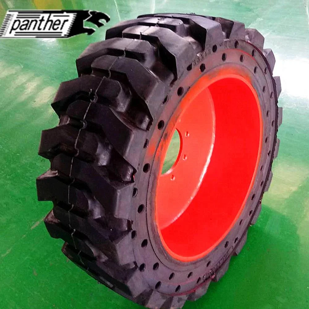 PANTHER brand 10-16.5 12-16.5 skidsteer tire solid tire