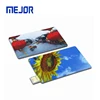 Smart wallet credit card shape Pendrive 16GB Tarjeta memoria flash drive Elastic type Usb business card