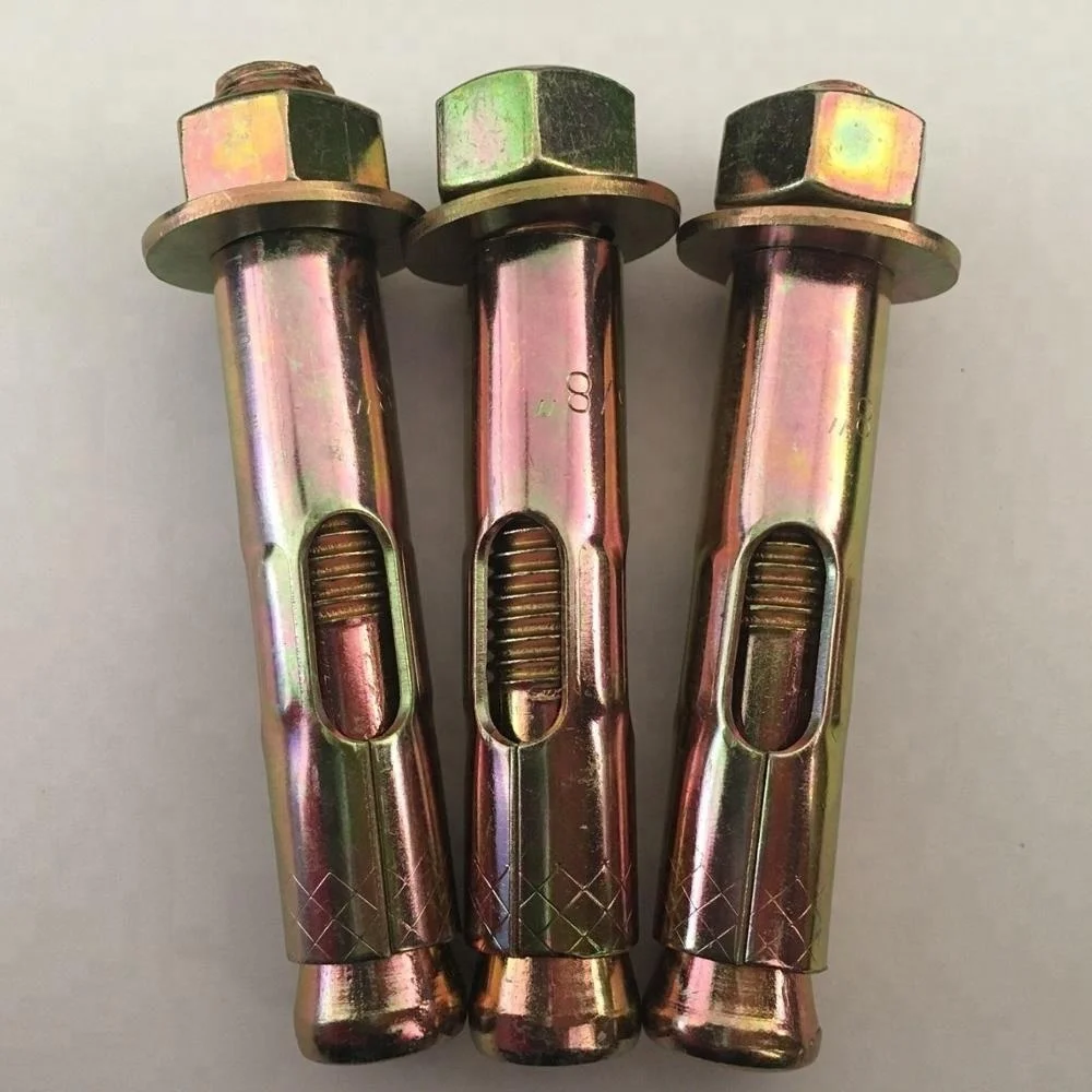 Hex Head Sleeve Anchor With Zinc Plated Buy Galvanized Sleeve Anchors
