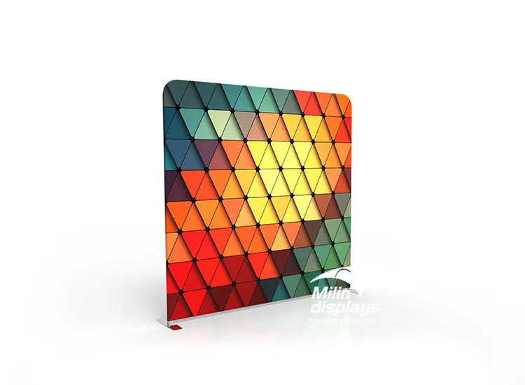 Customized Portable 8ft Pillow Case Backdrop Stand For Photo Booth