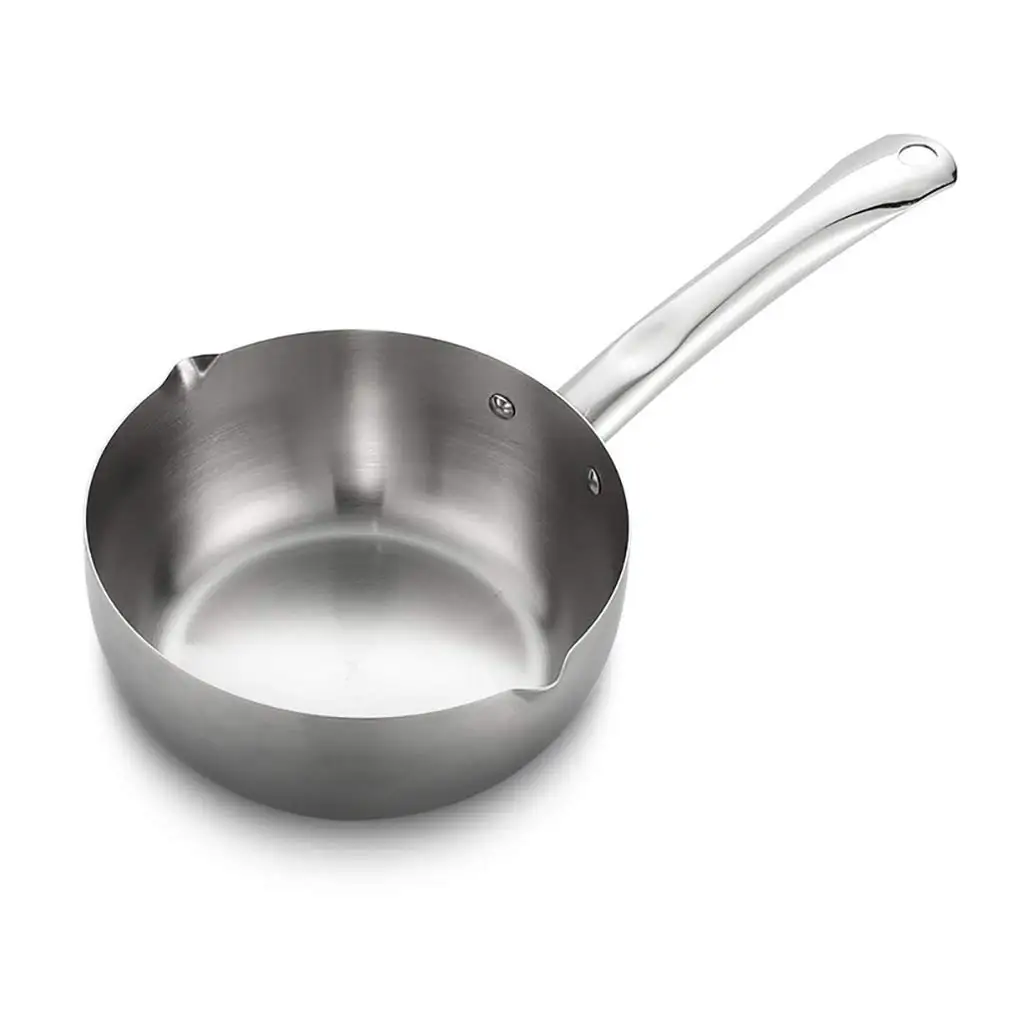 Ltd 7 inch 1.7 Quart Golden Non-Stick Coating Yukihira Saucepan Traditional Japanese Yukihira Pot Aluminum Alloy Stainless Steel Saucepan Milk Sauce Pan Wooden Handle Shenzhen city Gelisi Trading Co