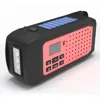 Digital Solar Hand Crank AM/FM/All Hazard Public Alert Certified NOAA Weather Radio with Smart Phone Charger