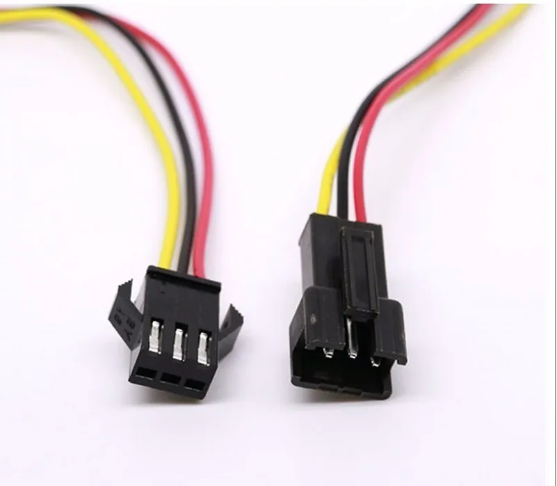 3-pin LED Strip Pigtail Connector Electronics & Electricity Science ...