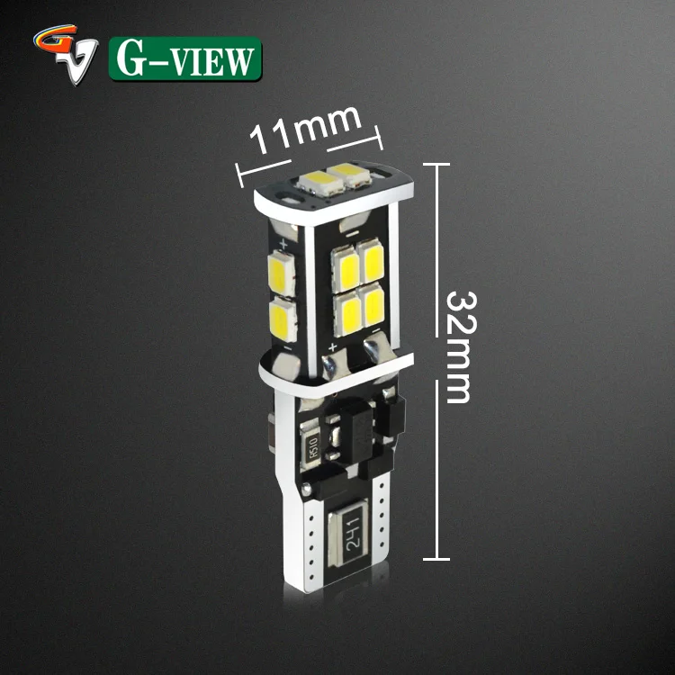 G-View Automobile Accessories T10 led 501 canbus bulb 194 168 car led light