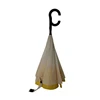 2019 hot double layer inverted and reverse umbrella good-selling upside down double layer Amazon umbrella