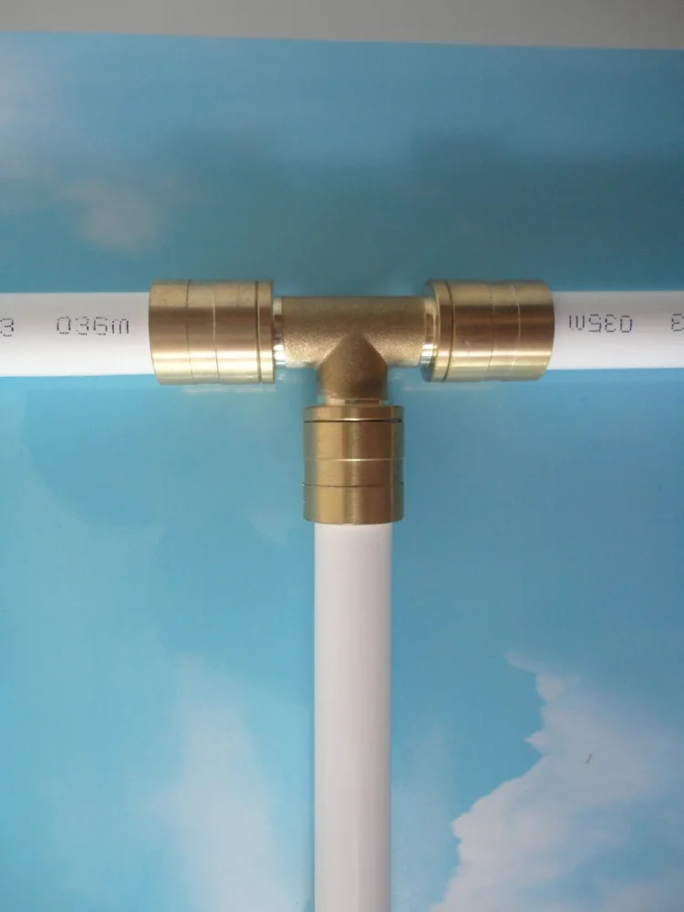 Cw617cw602 Brass Sliding Fittings For Pex Plastic Pipe Buy Cw617