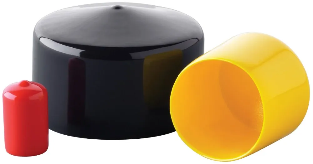 1 Inch Round Black Flexible Pvc Pipe Rubber Vinyl End Cap Buy 2 Inch