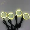 smooth sequences 70 mm chasing angel eyes rings with milk cover