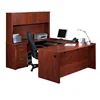 High Tech Office Furniture U Shaped Executive Office Table with Hutch CabinetHY-ED50