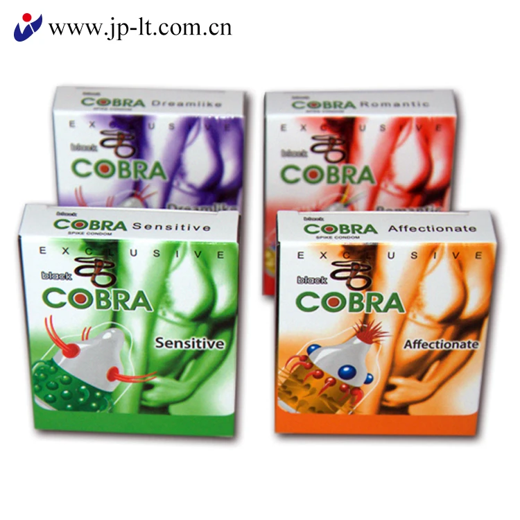 Dotted Or Ribbed Spike Condom Made Of Natural Latex Material For Sexual 